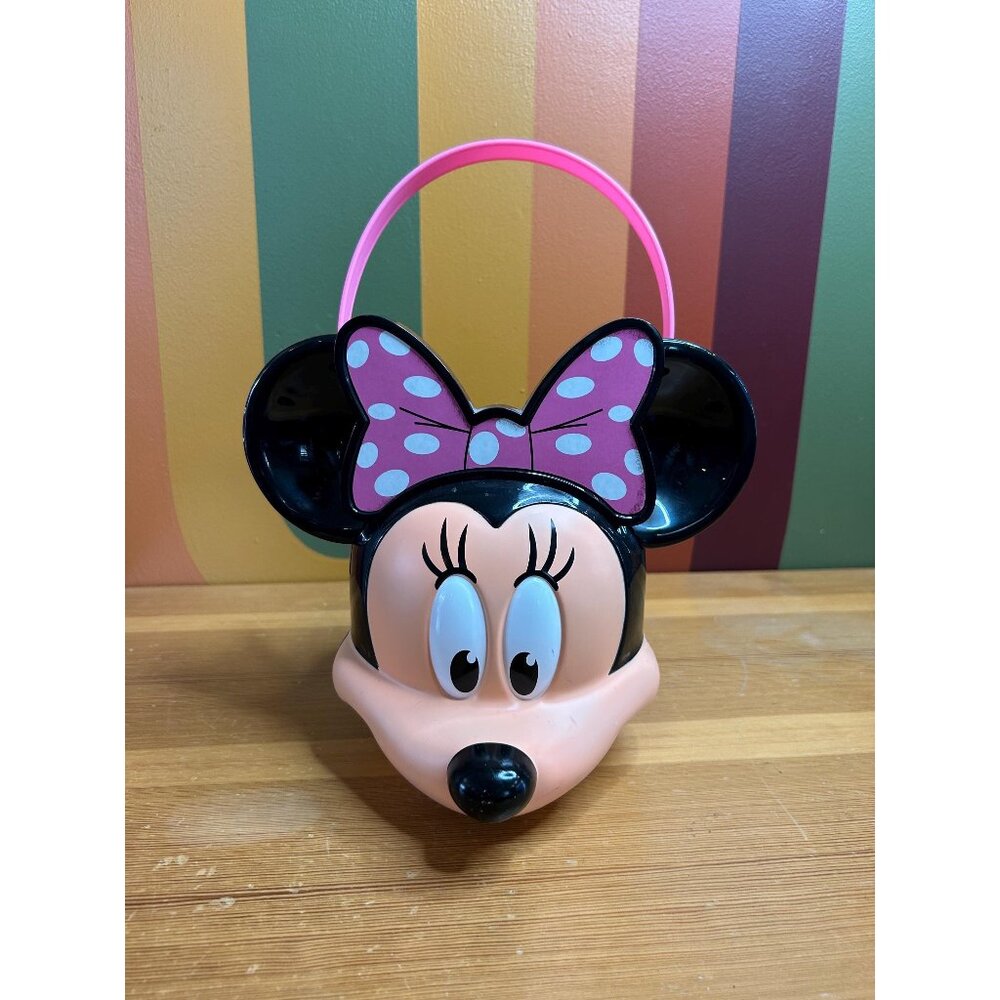 Plastic Minnie Mouse popcorn Halloween purse basket PTI group Disney